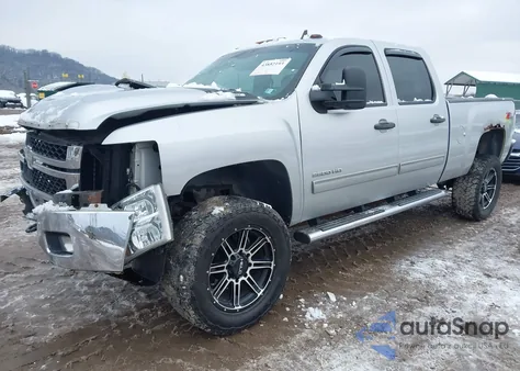 2013 Chevrolet Silverado 2500Hd Lt из США, поврежденный, VIN 1GC1KXCG3DF220557